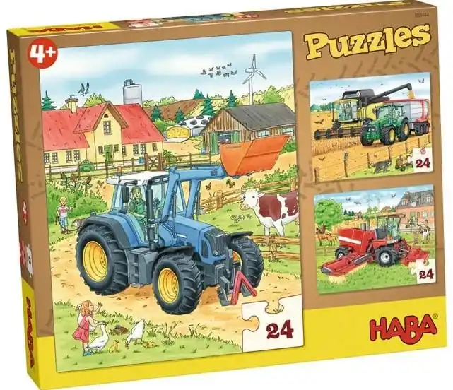 HABA – Puzzels: Tractor & co. Aanbieding