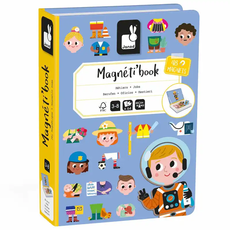 Janod Magnetibook – Beroepen Meest Verkocht