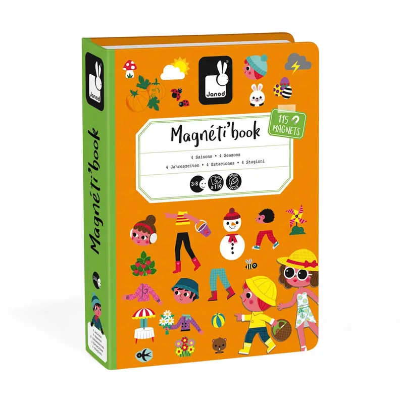 Janod magnetibook – 4 seizoenen Goedkoop