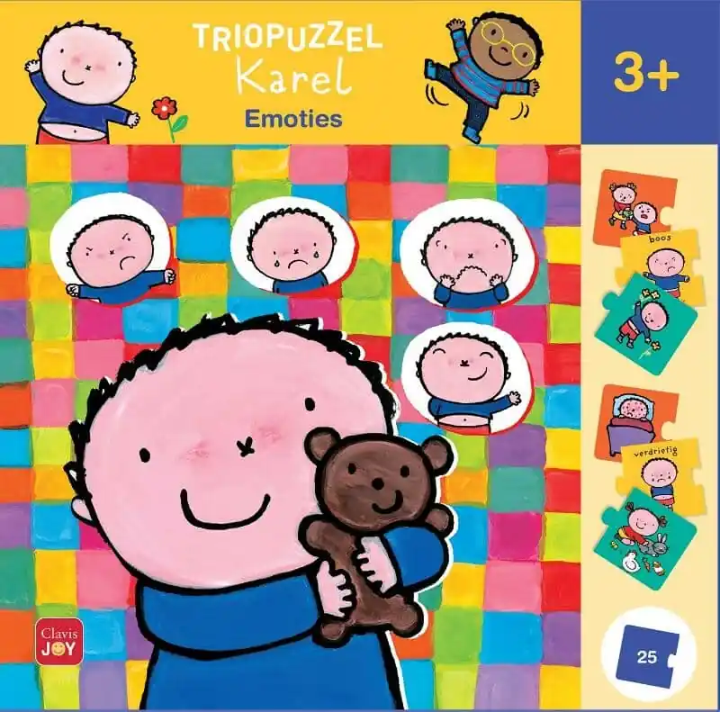 Exclusieve Aanbieding Triopuzzel Karel – Emoties