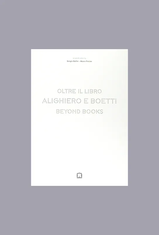Dagaanbieding Alighiero Boetti. Oltre il libro / Beyond Books