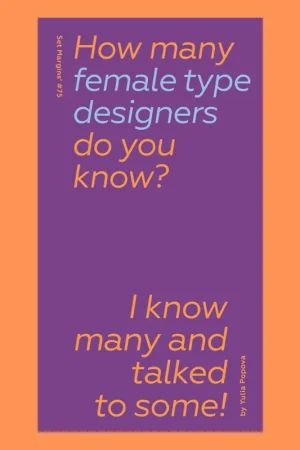 Speciale Aanbieding How Many Female Type Designers Do You Know?