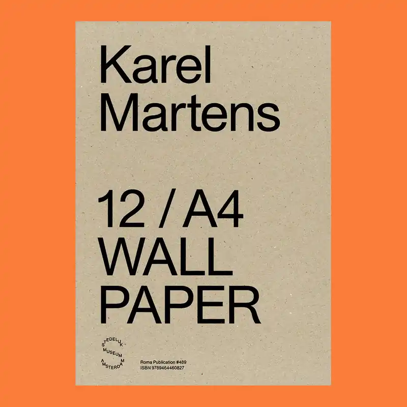 Karel Martens: 12 / A4 Wall Paper Laatste Versie