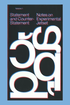 Notes on Experimental Jetset: Statement and Counter-Statement Vol. 1 Snelle Levering