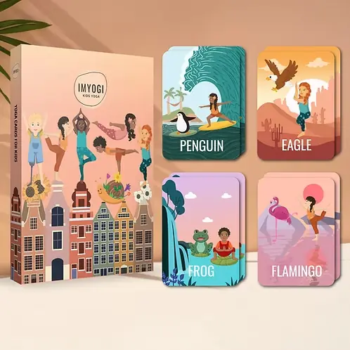 Yoga cards for kids (30 kaarten) Dagaanbieding