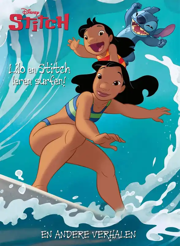 Beperkt Aanbod Disney Stitch – Lilo en Stitch leren surfen (en andere verhalen)