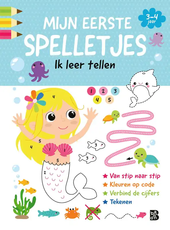 Seizoensaanbieding Mijn eerste spelletjesblok – Ik leer tellen