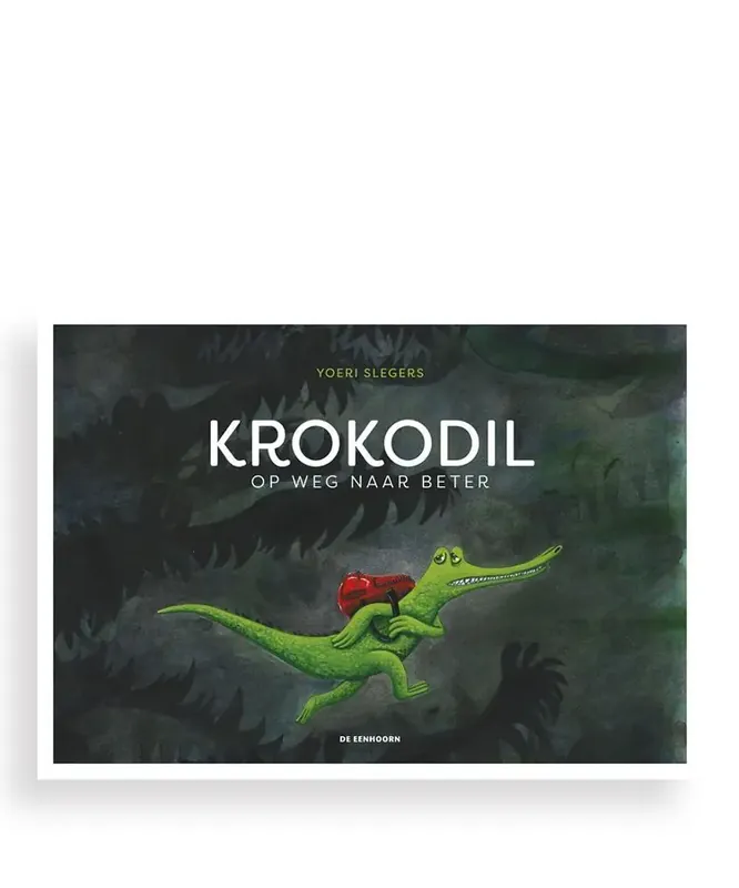 Finale Uitverkoop Krokodil op weg naar beter – Vertelplaten (kamishibai)