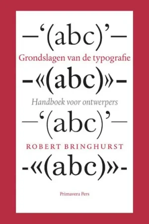 Grondslagen van de typografie Op = Op