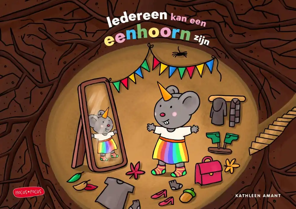 Premium Iedereen kan een eenhoorn zijn – Vertelplaten (kamishibai)