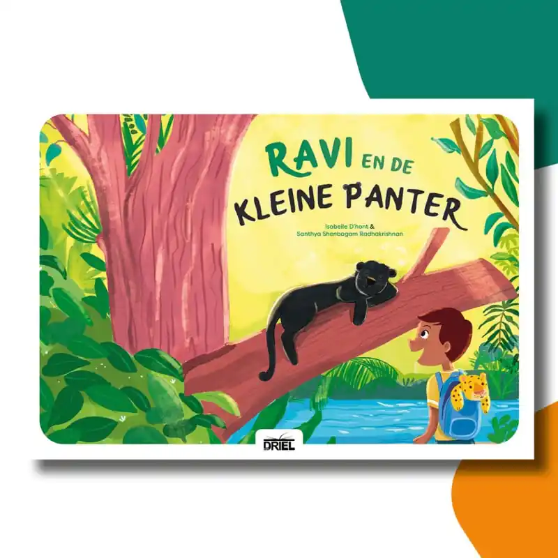 Betrouwbaar Ravi en de kleine panter – Vertelplaten (kamishibai)