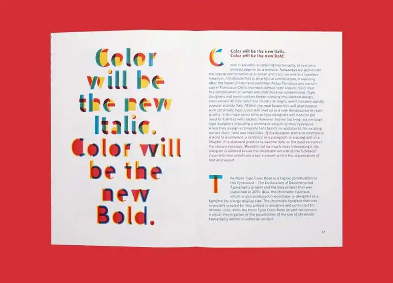 Novo Typo Color Book Op = Op