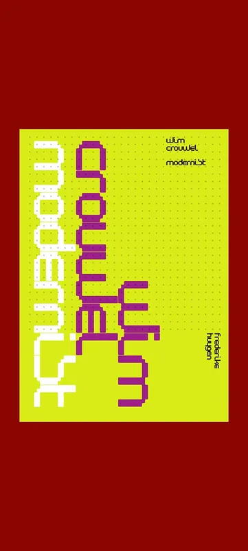 Bestel Nu Wim Crouwel: Modernist