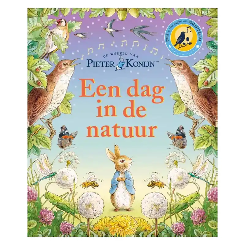 Betrouwbaar Pieter Konijn – Een dag in de natuur (geluidenboek)