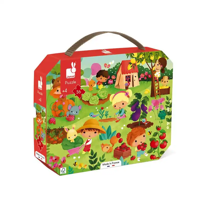 Hoge Kwaliteit Janod – Puzzel: Moestuin (36 st.)