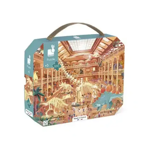 Alleen Vandaag Janod – Educatieve puzzel: Natuurhistorisch museum (100 st.)
