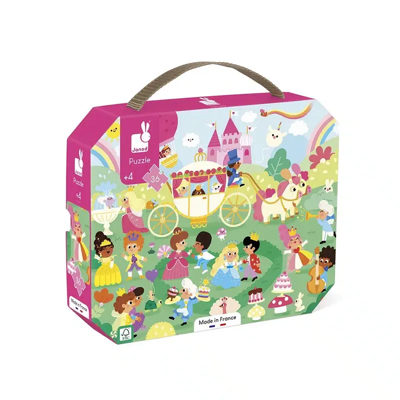 Janod – Puzzel: Prinsessen (36 st.) Snelle Levering