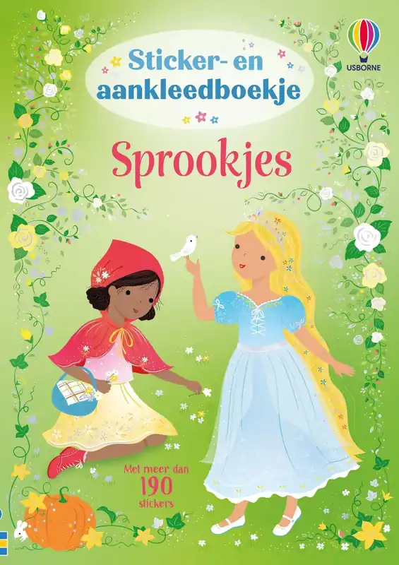 Usborne: Sprookjes (sticker- en aankleedboek) Gratis Verzending