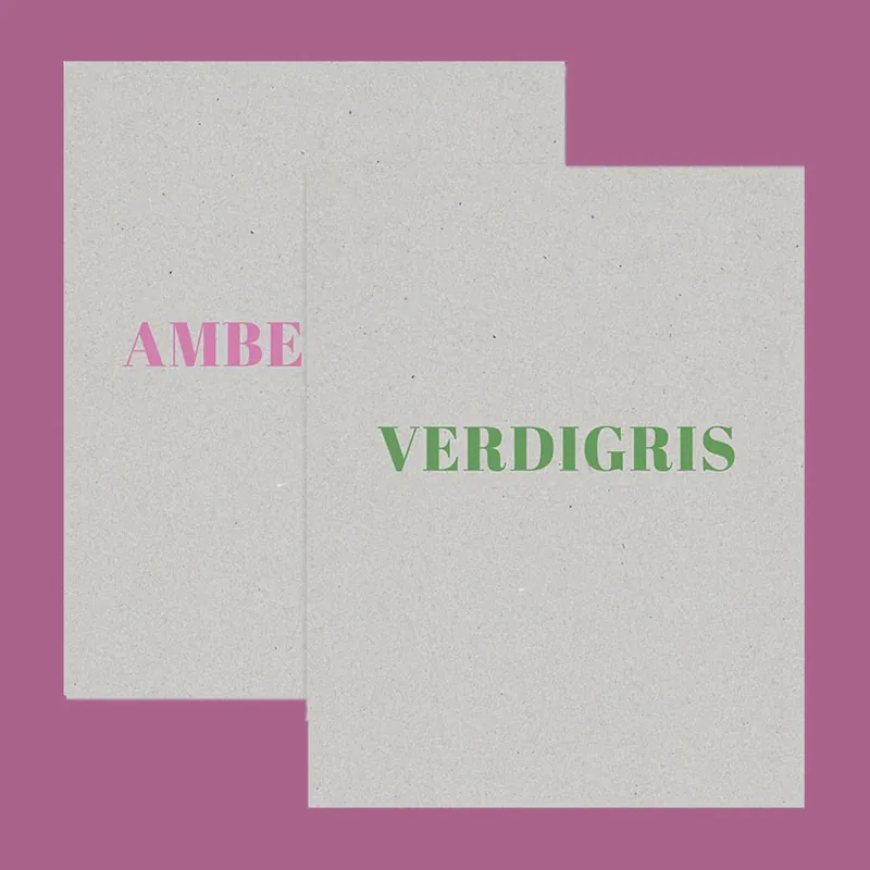 Merkproduct Paul Graham: Verdigris / Ambergris (Signed copy)