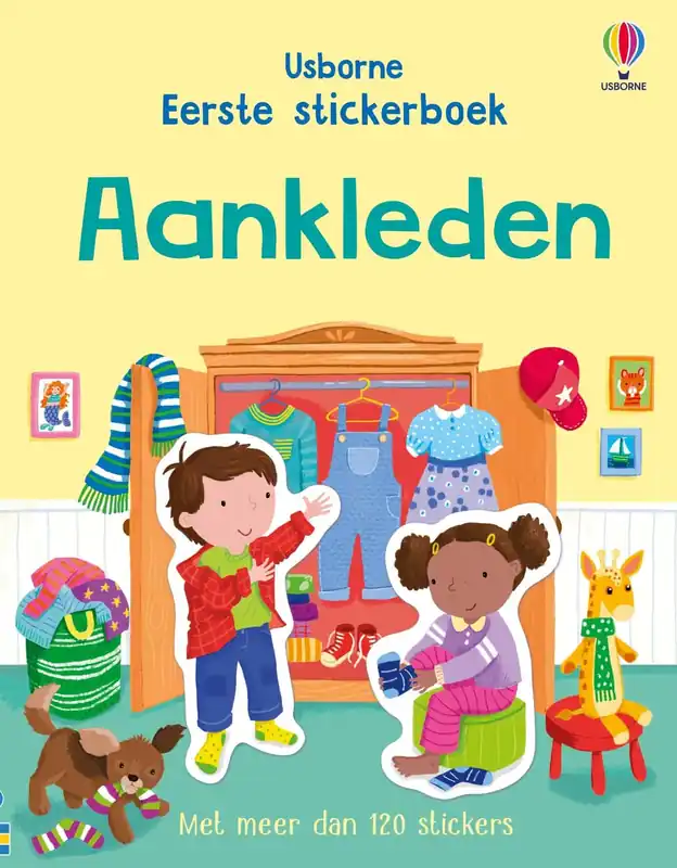 Usborne: Eerste stickerboek – Kleed je aan! Fabrieksprijs