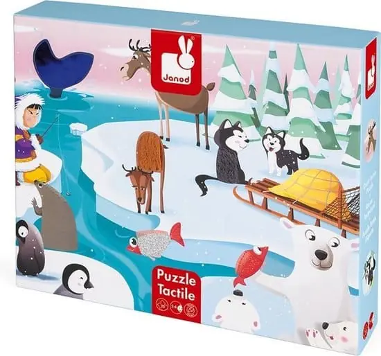 Janod – Voelpuzzel: Het leven op de ijsschots (20 st.) Weekendaanbieding