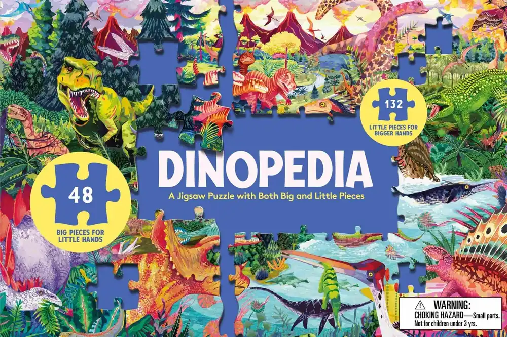 Betrouwbaar Puzzel Dinopedia (180 stukjes)