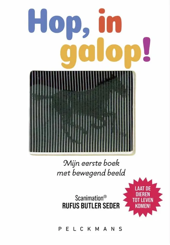 Superprijs Hop, in galop! (boek met bewegend beeld)