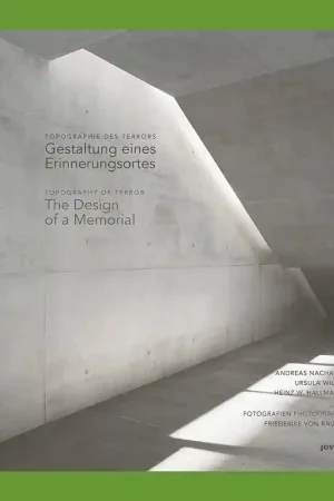 Direct Beschikbaar Topography of Terror: The Design of a Memorial