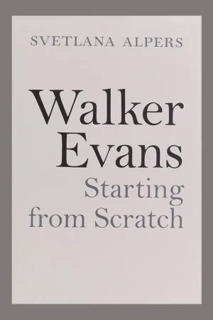 Walker Evans: Starting from Scratch Seizoensaanbieding