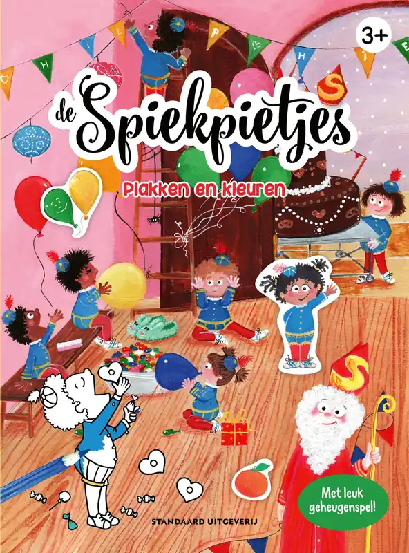 Spiekpietjes – Plakken en kleuren Op = Op