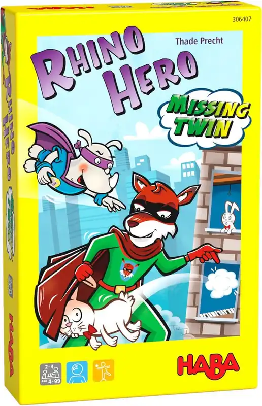 Lage Prijs HABA – Rhino Hero – Missing Twin