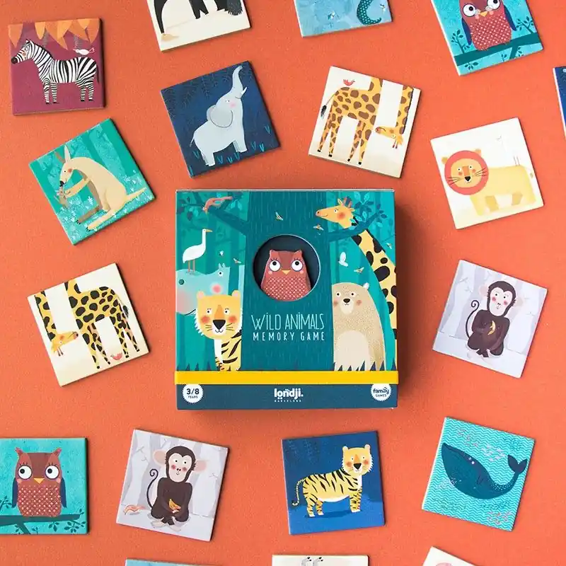 Londji – Memo: Wild Animals Op = Op
