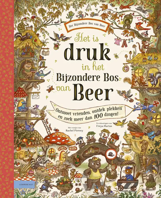 Het is druk in het Bijzondere Bos van Beer (zoekboek) Goedkoop