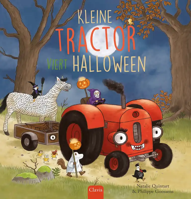 Kleine Tractor viert Halloween Hete Deal