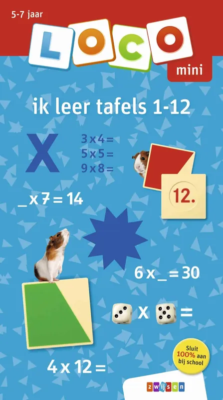 Loco Mini – Ik leer tafels 1-12 Op = Op