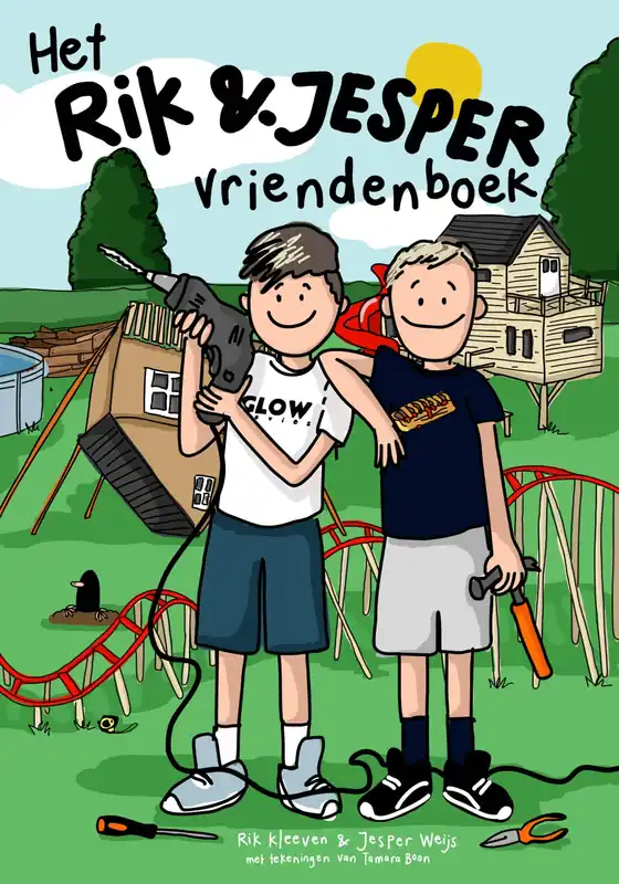 Het Rik en Jesper vriendenboek Bestel Nu