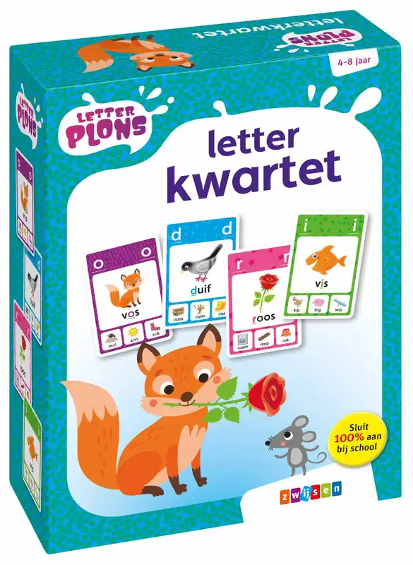 Beperkt Aanbod Letterplons – Letterkwartet
