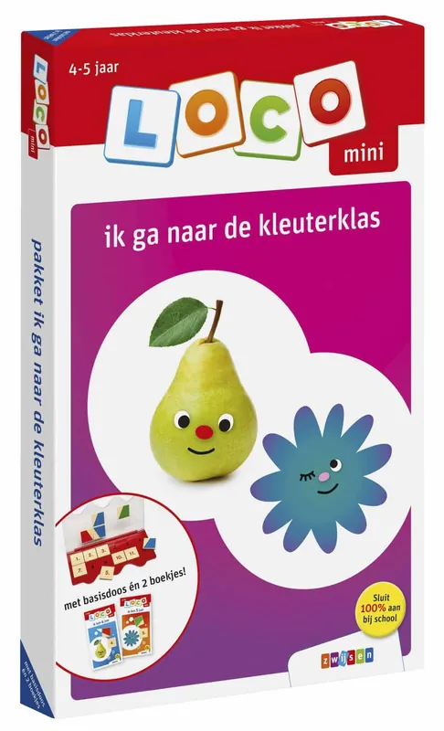 Loco Mini – Pakket: Ik ga naar de kleuterklas Weekendaanbieding
