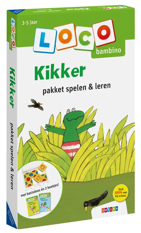 Voordeelprijs Loco Bambino – Kikker: pakket spelen & leren
