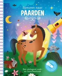 Zaklampboek – Speuren naar paarden Weekendaanbieding