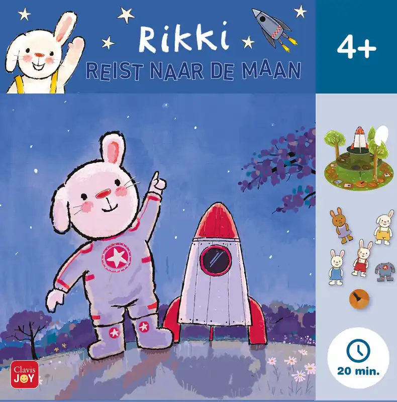 Lage Kosten Rikki reist naar de maan (spel)
