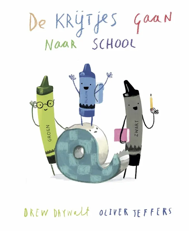 De Krijtjes gaan naar school Snelle Levering