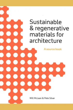 Sustainable & Regenerative Materials for Architecture: A Source Book Lage Prijs