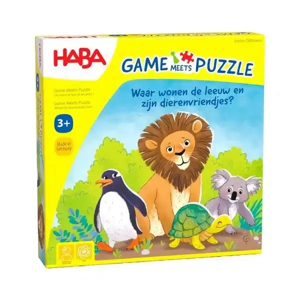 HABA – Waar wonen de leeuw en zijn dierenvriendjes Favoriet