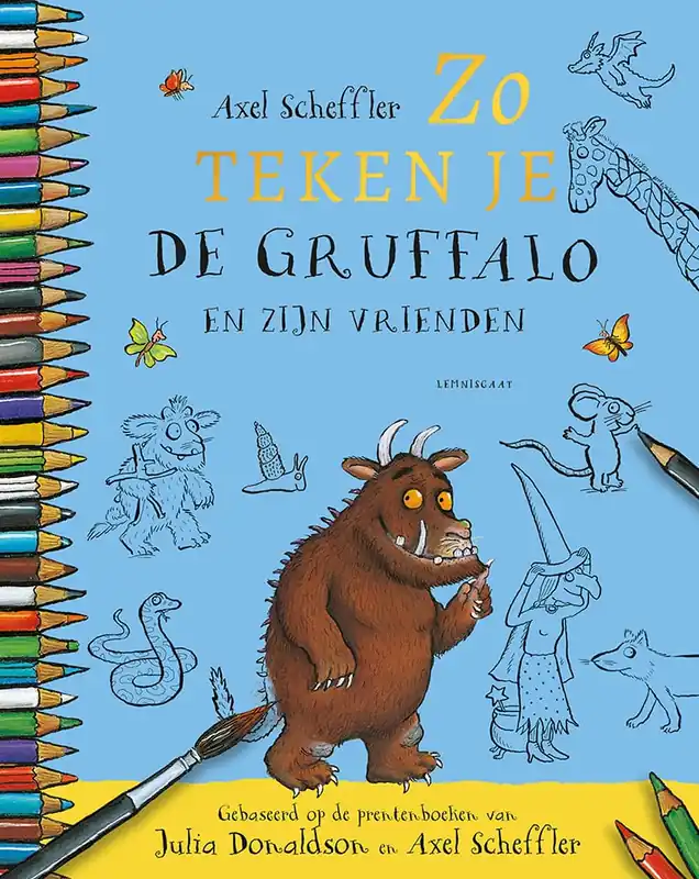 Actieprijs Zo teken je de Gruffalo en zijn vrienden