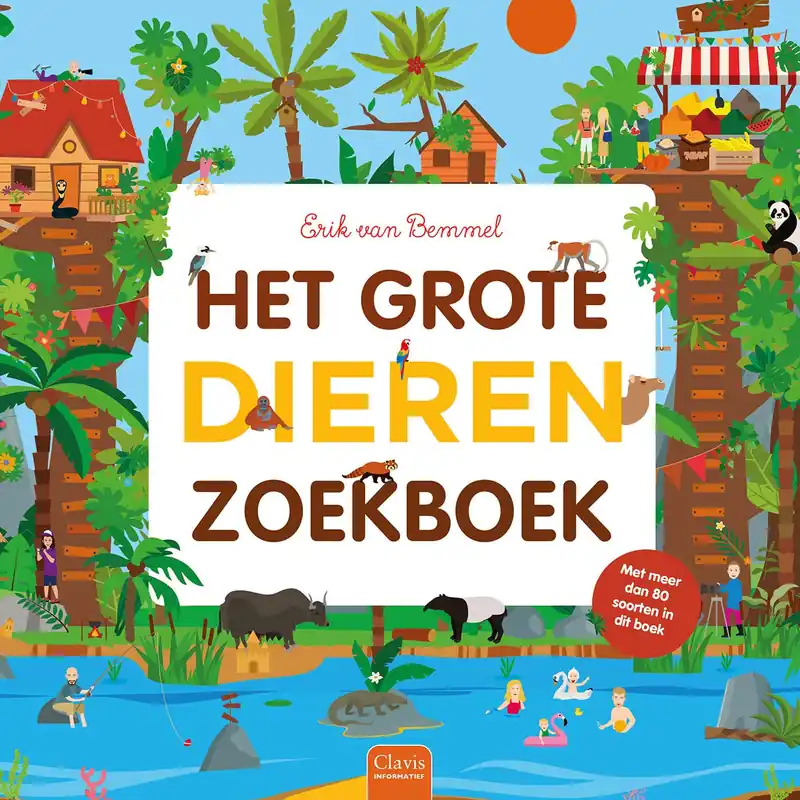 Het grote dierenzoekboek Direct Beschikbaar