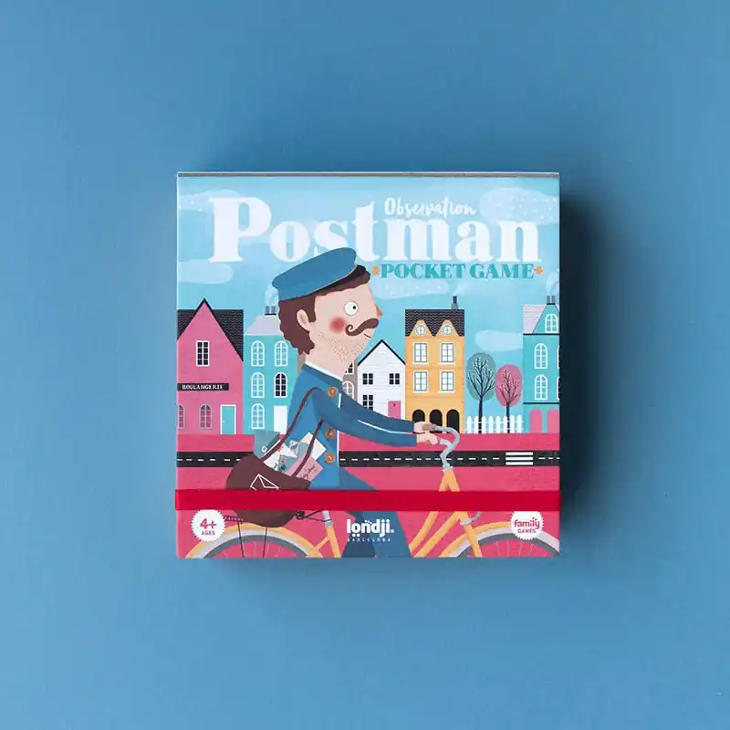 Laatste Kans Londji Pocket Game – Postman (klein formaat)