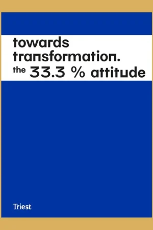 Studio Jan De Vylder: Towards Transformation. The 33.3 % Attitude Meest Verkocht
