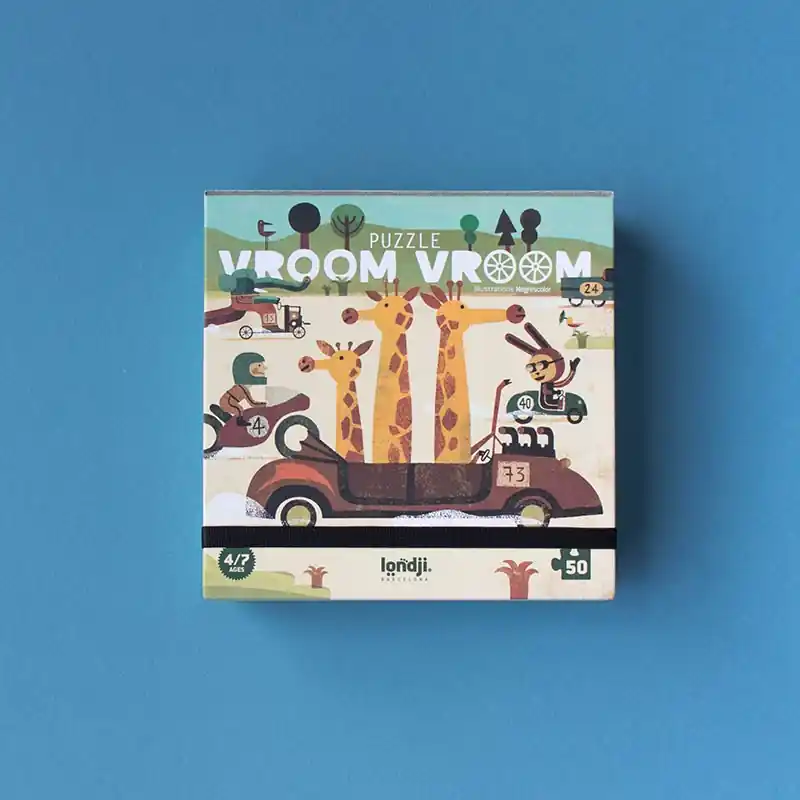 Weekendaanbieding Londji – Pocket Puzzel: Vroom Vroom