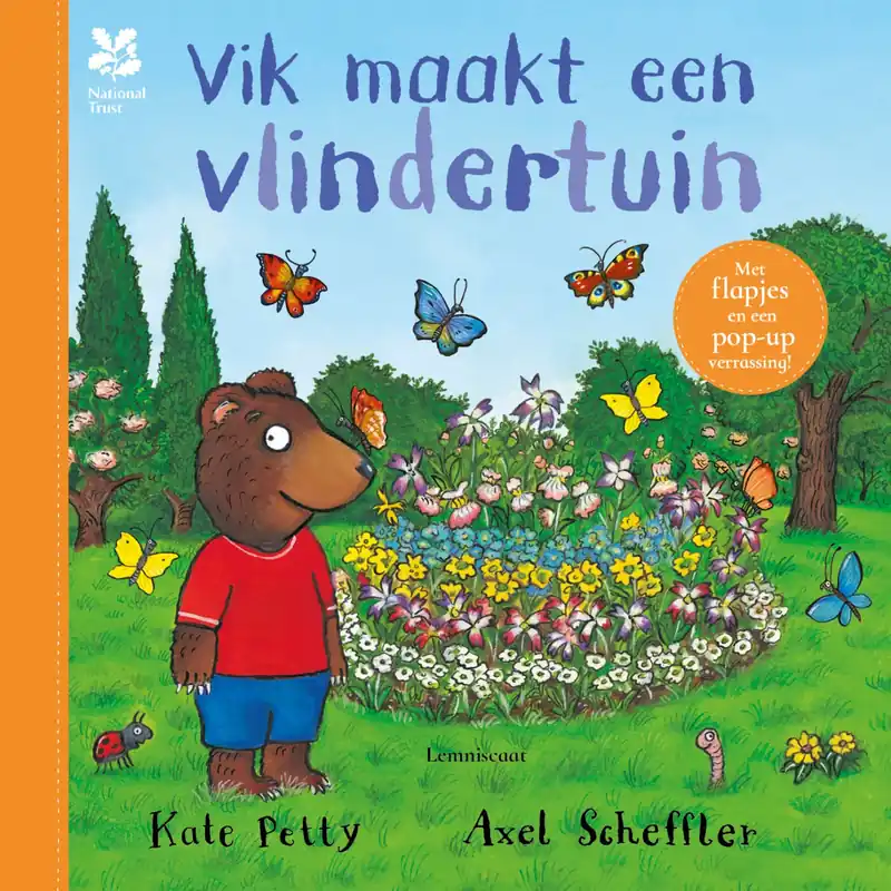Vik maakt een vlindertuinis de kat Shop Nu